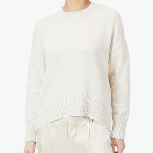 Daily Ritual Women's Off-White Crew Neck Sweater